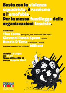 Per la messa fuorilegge delle organizzazioni fasciste